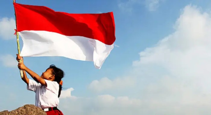 Aturan pemasangan bendera merah putih di bulan agustus