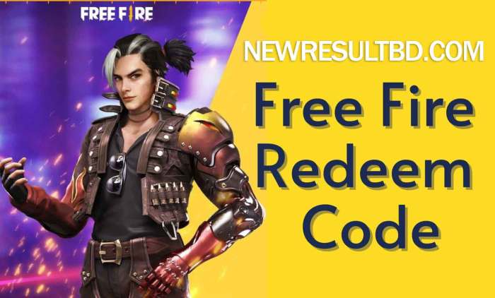 Kode redeem ff terbaru 6 agustus