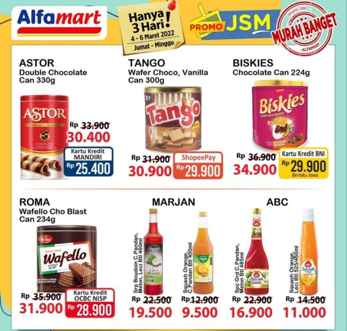 Promo JSM Alfamart Agustus 2024 untuk produk rumah tangga