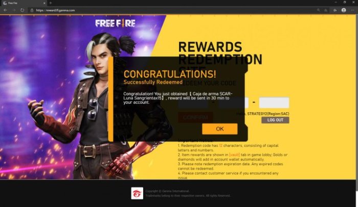 Tips klaim kode redeem free fire 15 agustus 2024