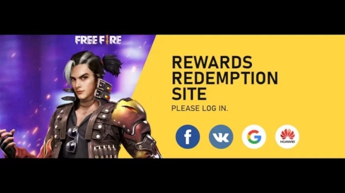 Daftar situs web resmi untuk kode redeem FF 16 Agustus 2024