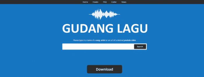 Cara download lagu mp3 mp4 gudang lagu gratis