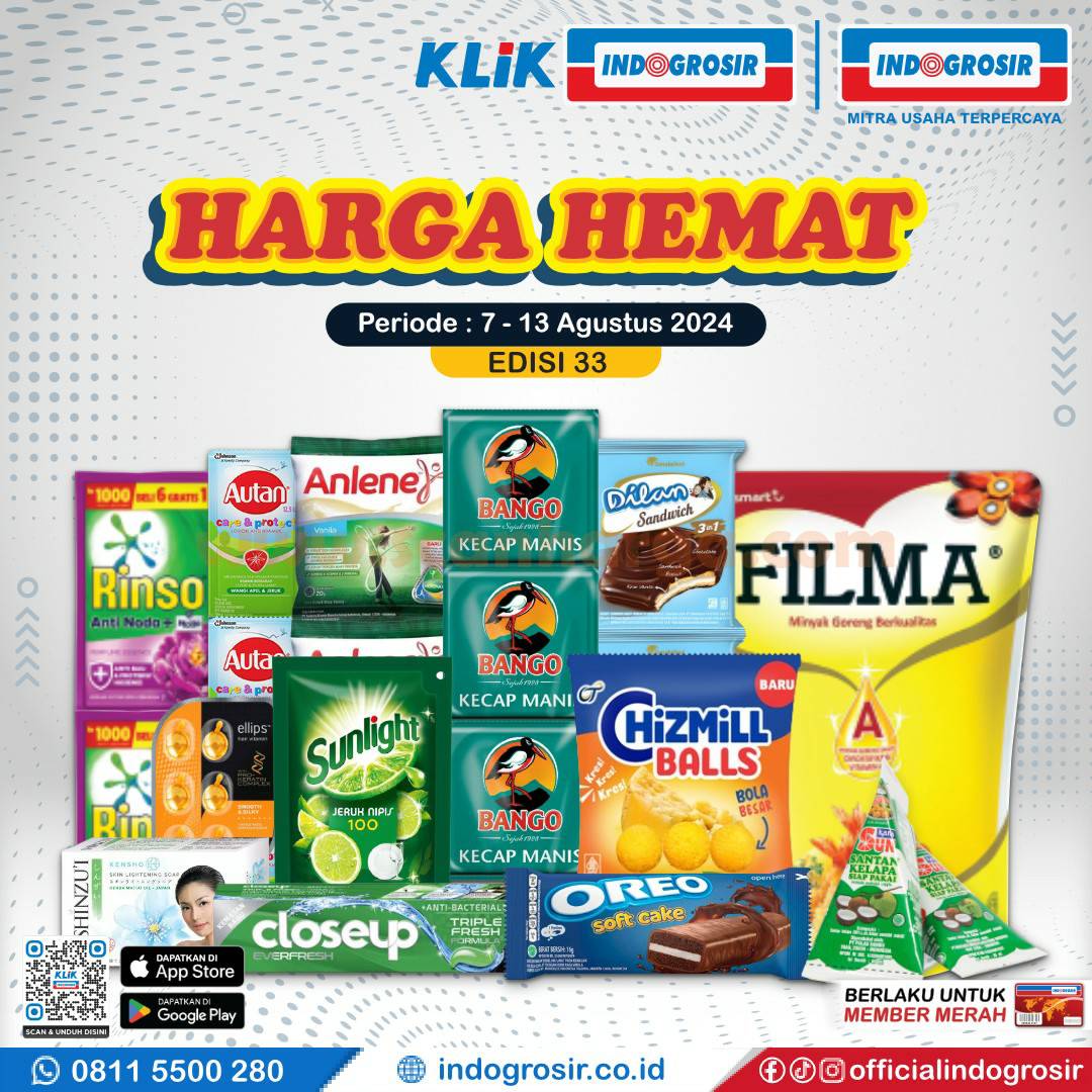 Katalog Promo JSM Indogrosir Harga Hemat 7 - 13 Agustus 2024