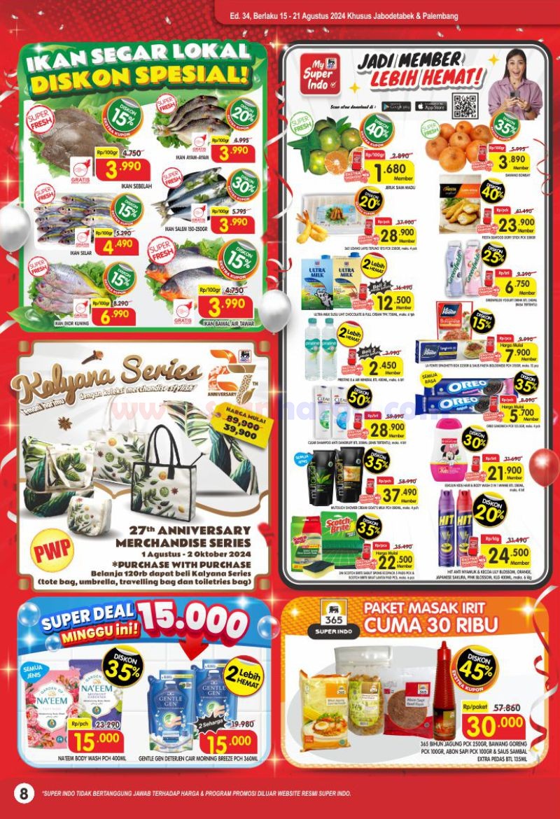 Katalog Promo Superindo Terbaru 15 - 21 Agustus 2024 8