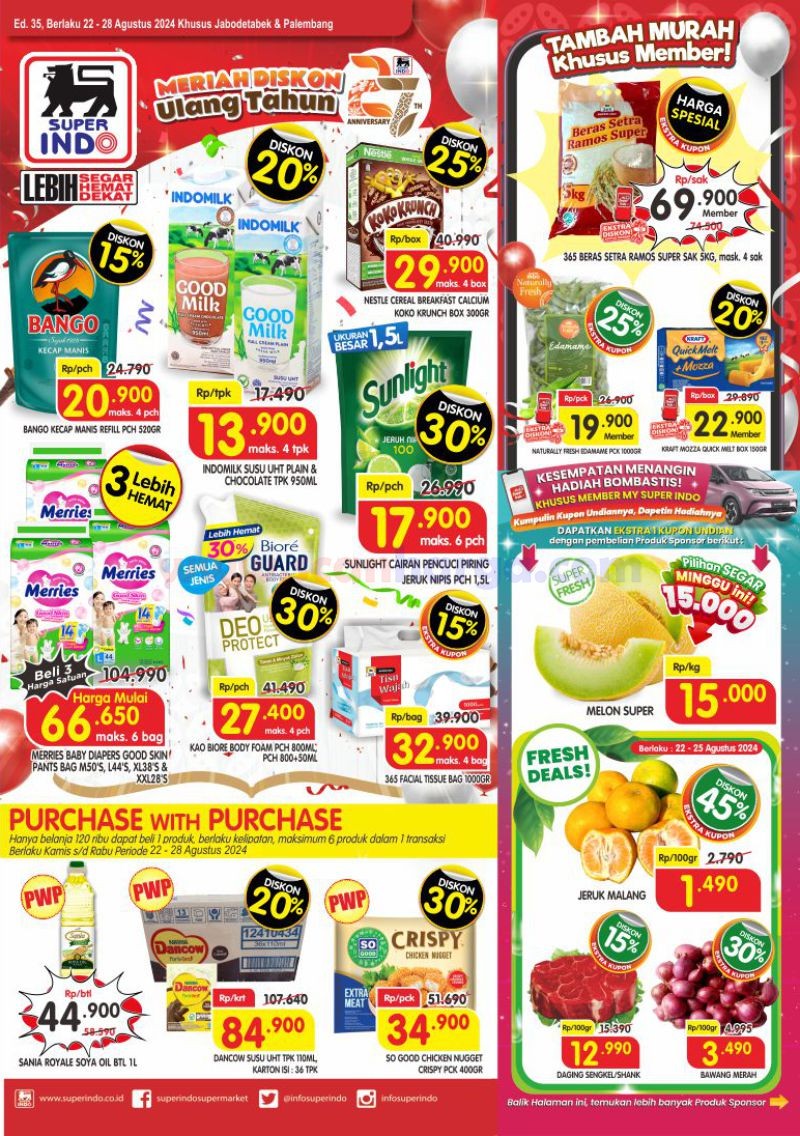 Katalog Promo Superindo Terbaru 22 - 28 Agustus 2024 1