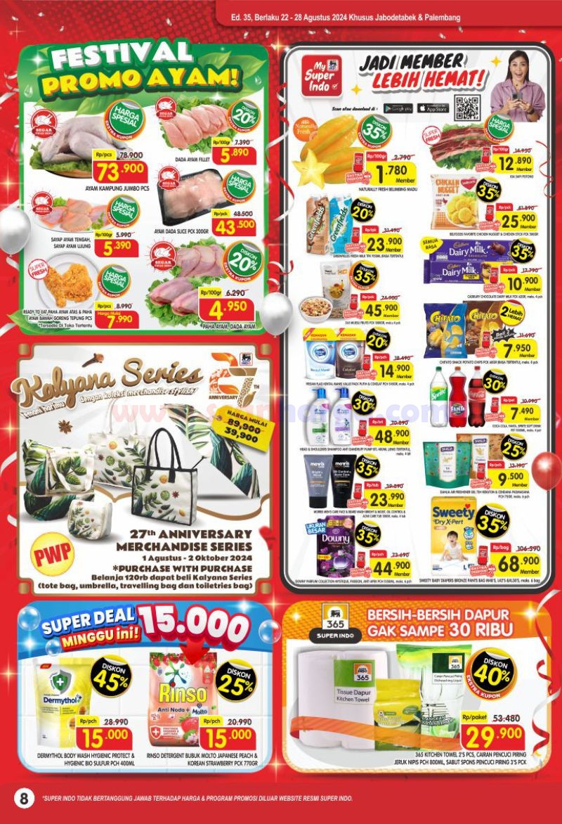 Katalog Promo Superindo Terbaru 22 - 28 Agustus 2024 8