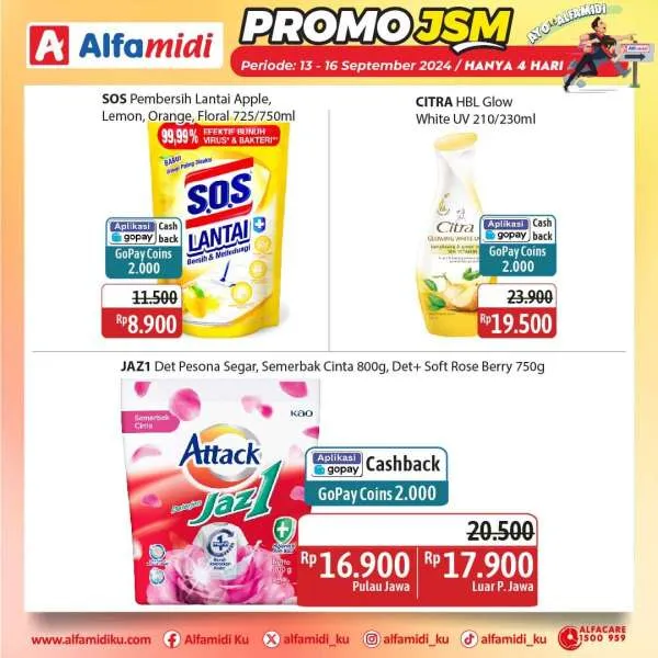 Promo JSM Alfamidi Periode 13-16 September 2024