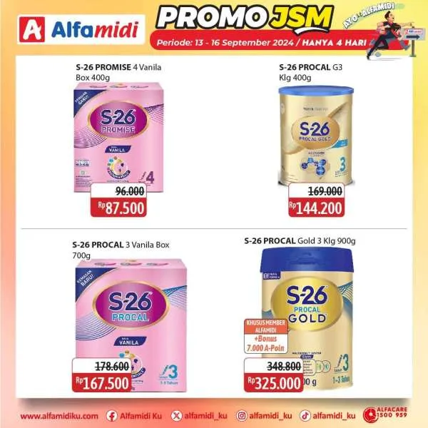 Promo JSM Alfamidi Periode 13-16 September 2024