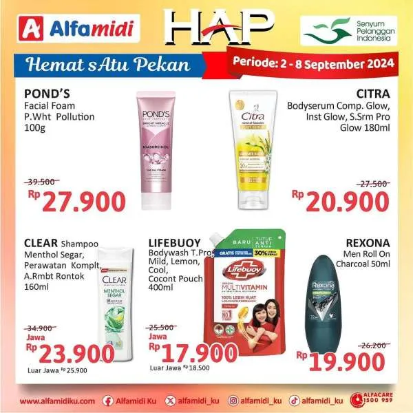 Promo Alfamidi Hemat Satu Pekan Periode 2-8 September 2024