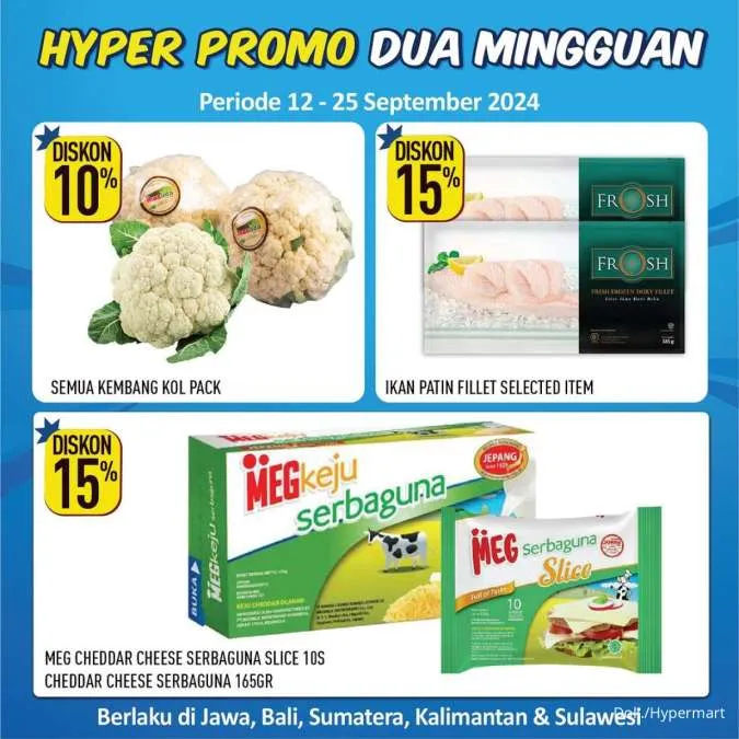 Promo Hypermart Dua Mingguan Periode 12-25 September 2024