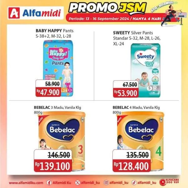 Promo JSM Alfamidi Periode 13-16 September 2024