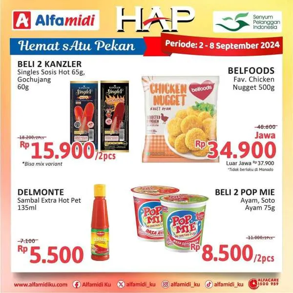 Promo Alfamidi Hemat Satu Pekan Periode 2-8 September 2024