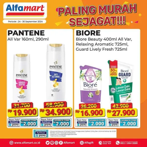 Promo Alfamart Paling Murah Sejagat Periode 24-30 September 2024