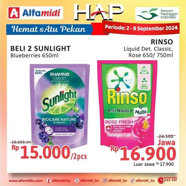 Promo Alfamidi Hemat Satu Pekan Periode 2-8 September 2024