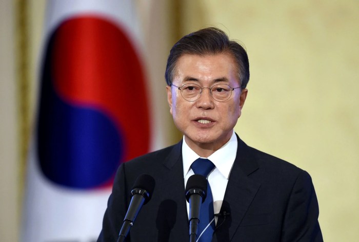 Presiden Korea Selatan, Moon Jae In