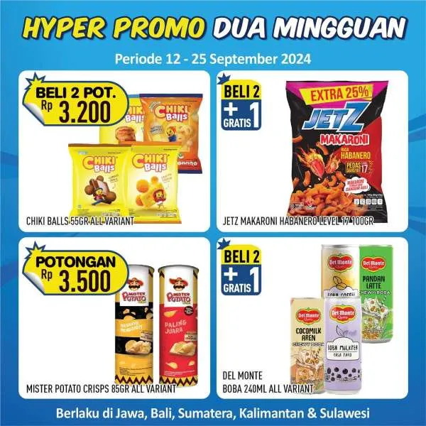 Promo Hypermart Dua Mingguan Periode 12-25 September 2024