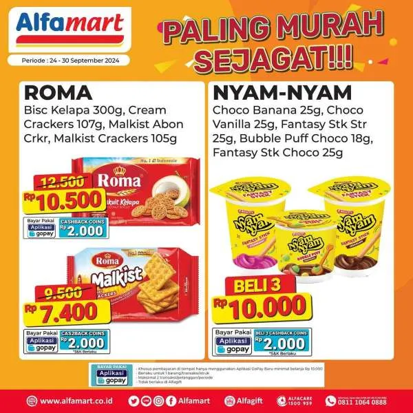 Promo Alfamart Paling Murah Sejagat Periode 24-30 September 2024