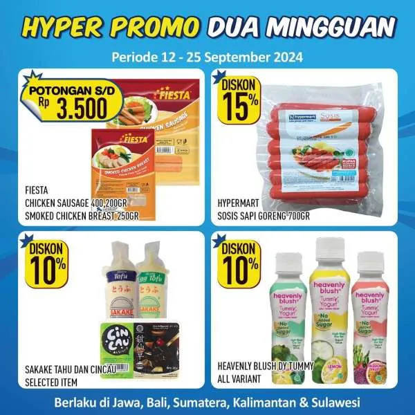 Promo Hypermart Dua Mingguan Periode 12-25 September 2024