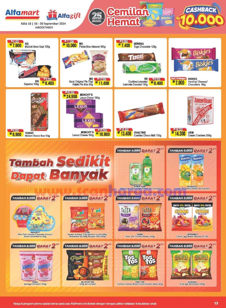 Katalog Alfamart Promo Terbaru 16 - 30 September 2024 13