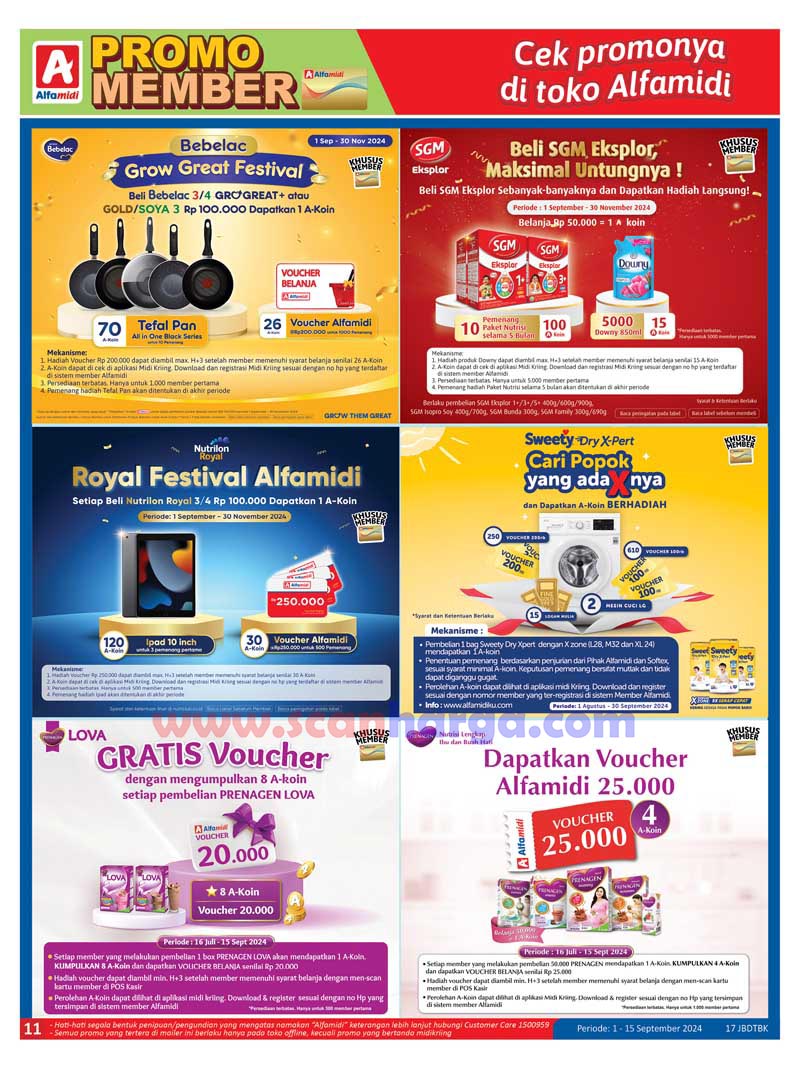 Katalog Promo Alfamidi 1 - 15 September 2024 11