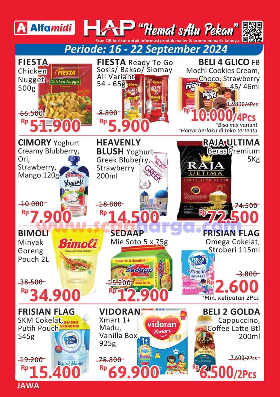 Katalog Promo Alfamidi Weekday Terbaru 16 - 22 September 2024 1