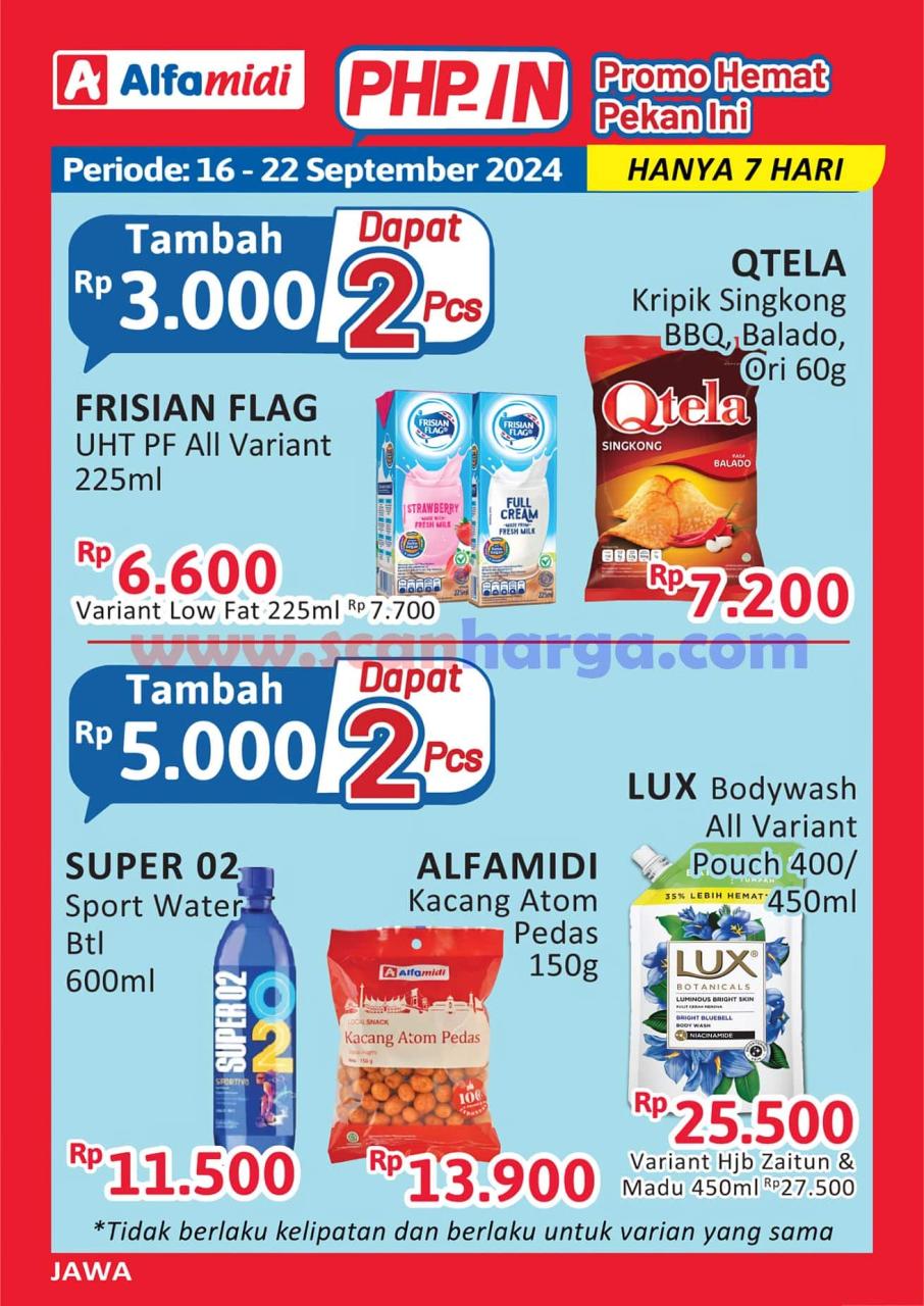 Katalog Promo Alfamidi Weekday Terbaru 16 - 22 September 2024 3