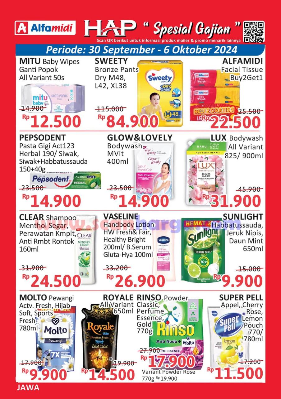 Katalog Promo Alfamidi Weekday Terbaru 30 September - 6 Oktober 2024 2