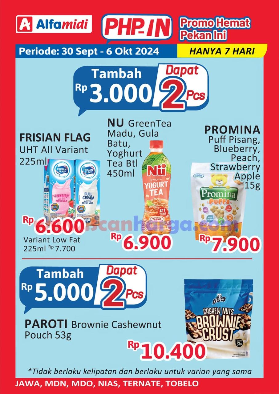 Katalog Promo Alfamidi Weekday Terbaru 30 September - 6 Oktober 2024 3