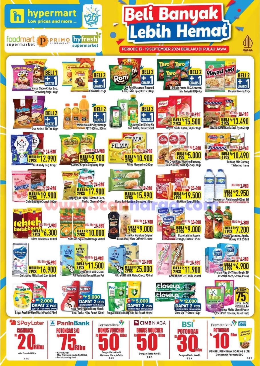 Katalog Promo Hypermart Weekday 17 - 19 September 2024 3