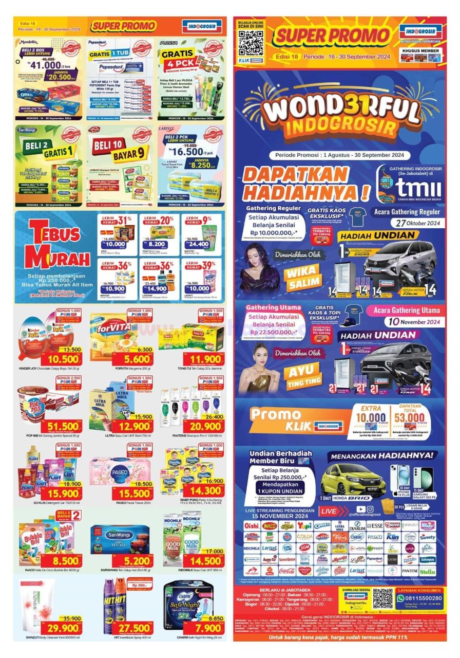 Katalog Indogrosir Super Promo 16 - 30 September 2024 1