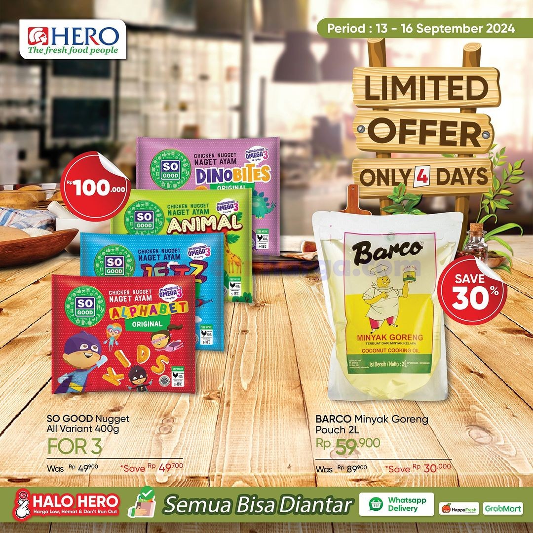 Katalog Promo JSM HERO Weekend 13 - 16 September 2024