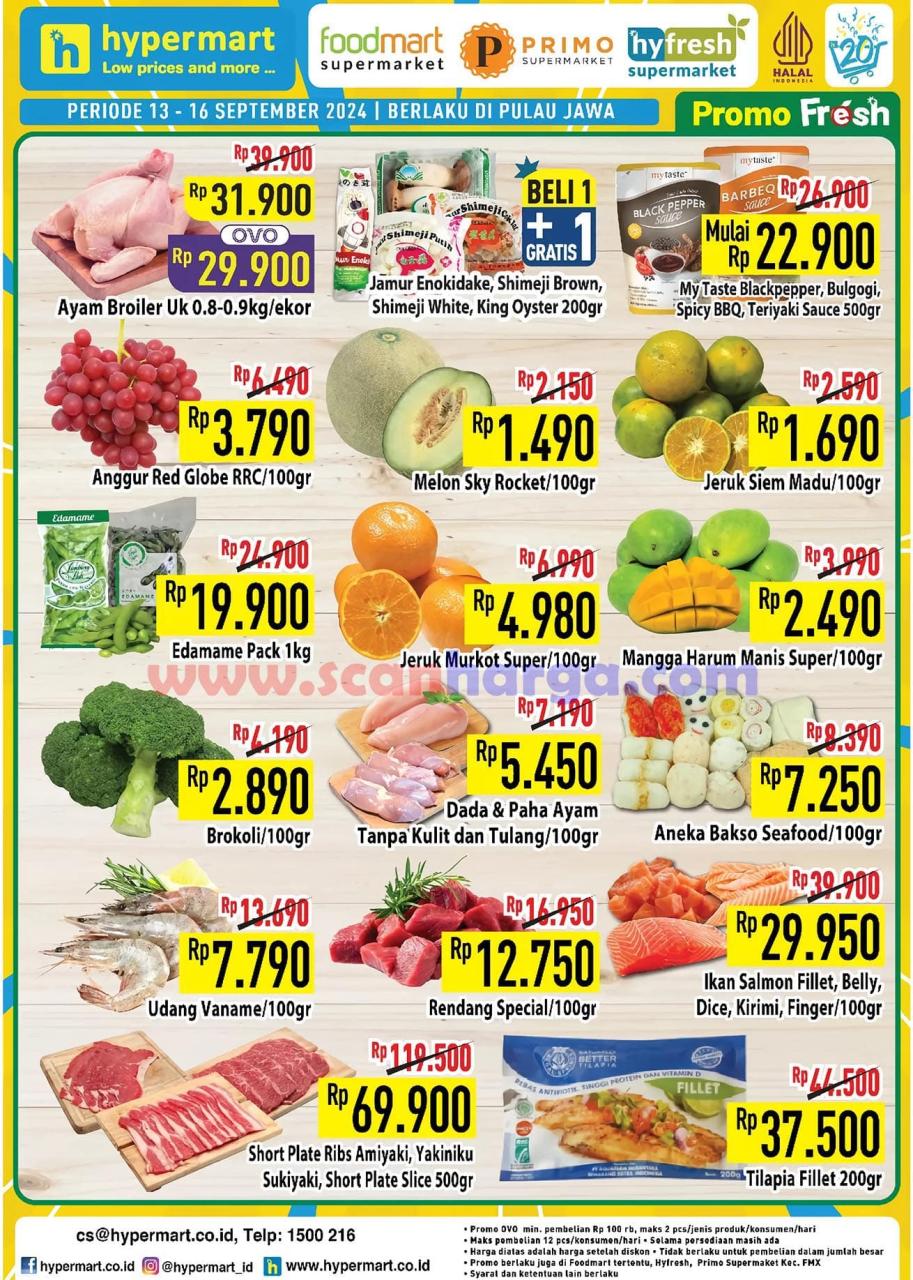 Katalog Promo JSM Hypermart Weekend 13 - 19 September 2024 5