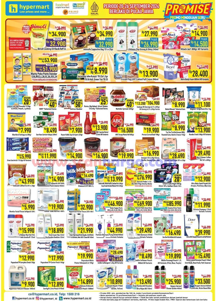 Katalog Promo JSM Hypermart Weekend Terbaru 20 - 26 September 2024 1