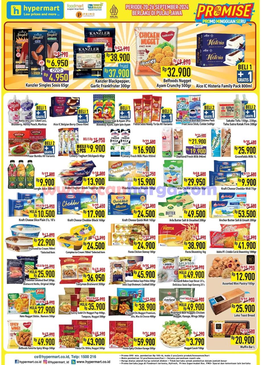 Katalog Promo JSM Hypermart Weekend Terbaru 20 - 26 September 2024 2