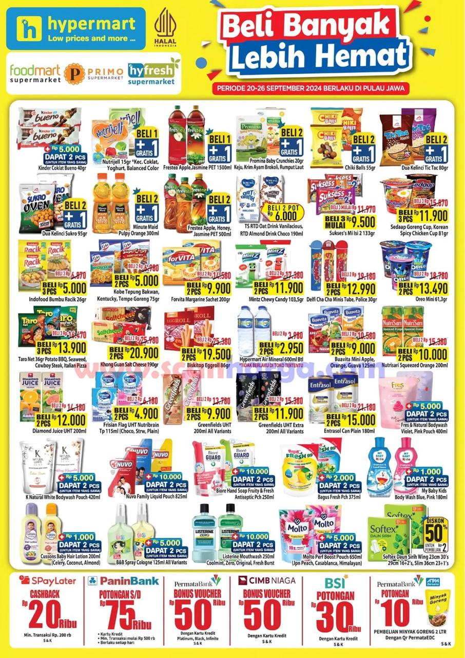 Katalog Promo JSM Hypermart Weekend Terbaru 20 - 26 September 2024 3