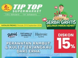 Katalog Promo TIP TOP Supermarket 1 - 15 September 2024