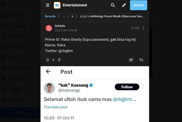 Arti Fufufafa Akun Kaskus