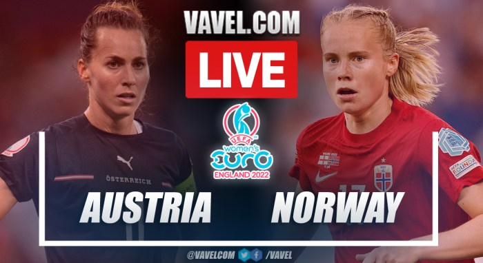 Norwegia vs Austria