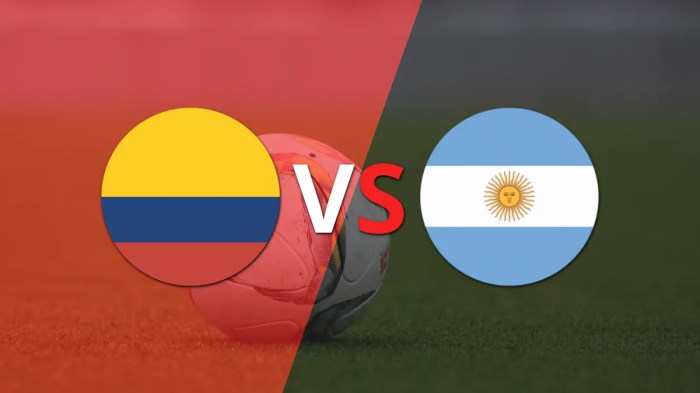 Kolombia vs Argentina