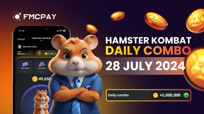 Hamster kombat daily reward