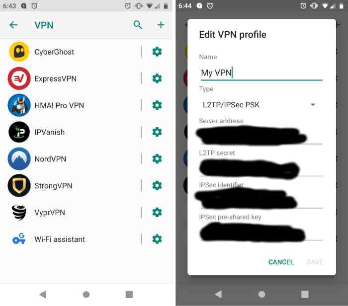 Cara setting VPN di HP Android untuk mengakses internet di luar negeri