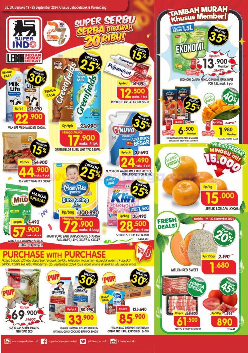 Katalog Promo Superindo Terbaru 19 - 25 September 2024 1