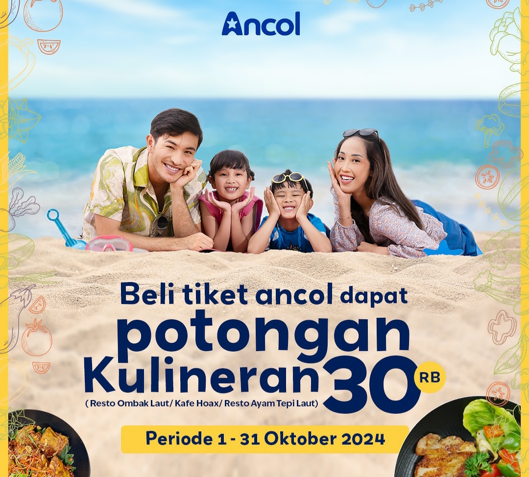 Promo Ancol potongan kuliner 30rb