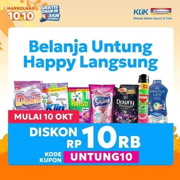 Promo 10.10 Indomaret Periode 10 Oktober 2024