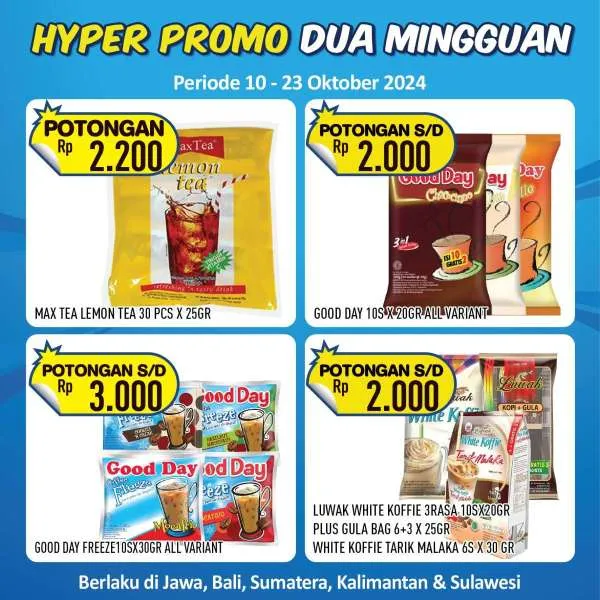 Promo Hypermart Dua Mingguan Periode 10-23 Oktober 2024