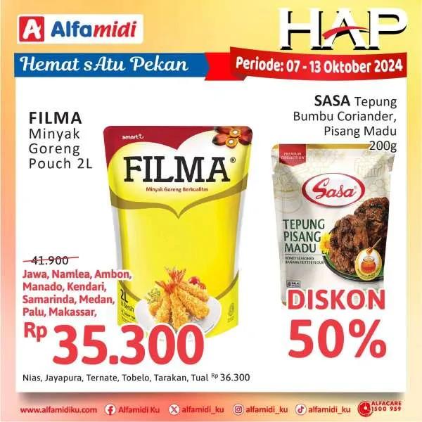 Promo Alfamidi Hemat Satu Pekan Periode 7-13 Oktober 2024