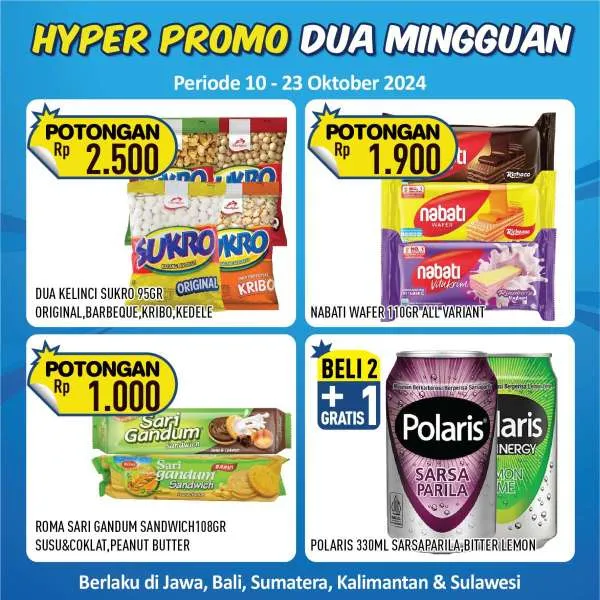 Promo Hypermart Dua Mingguan Periode 10-23 Oktober 2024