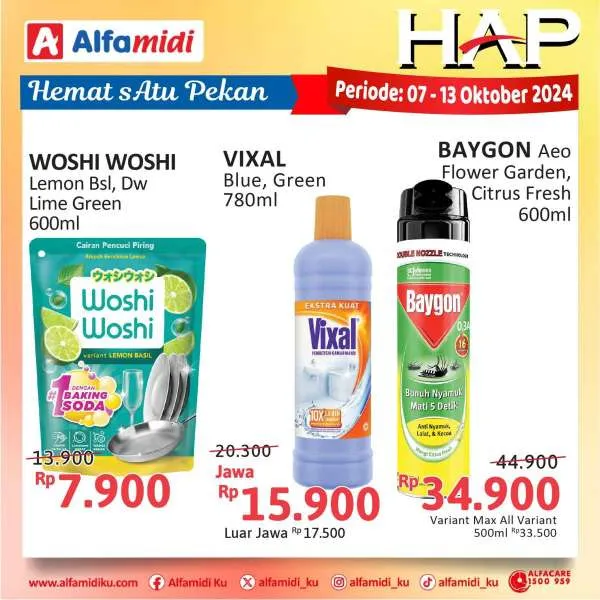 Promo Alfamidi Hemat Satu Pekan Periode 7-13 Oktober 2024