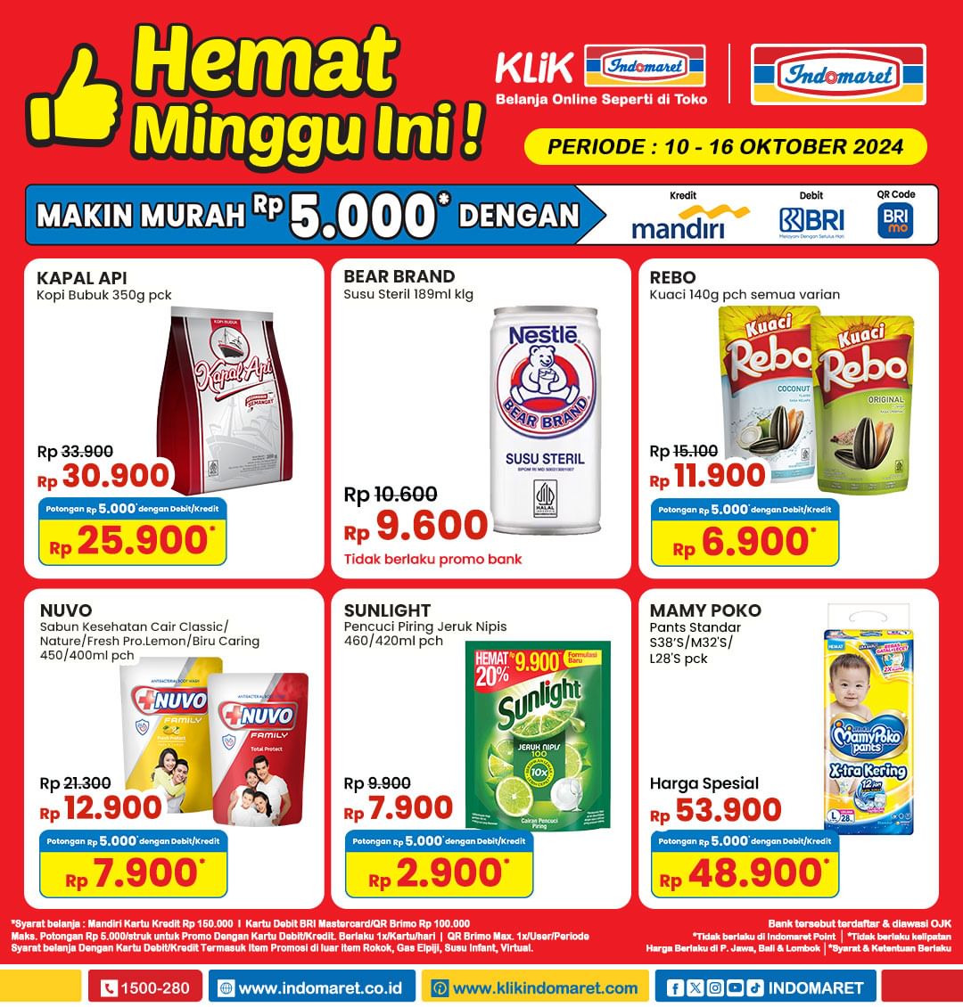 Promo Indomaret 10-16 Oktober 2024 Hemat Minggu Ini