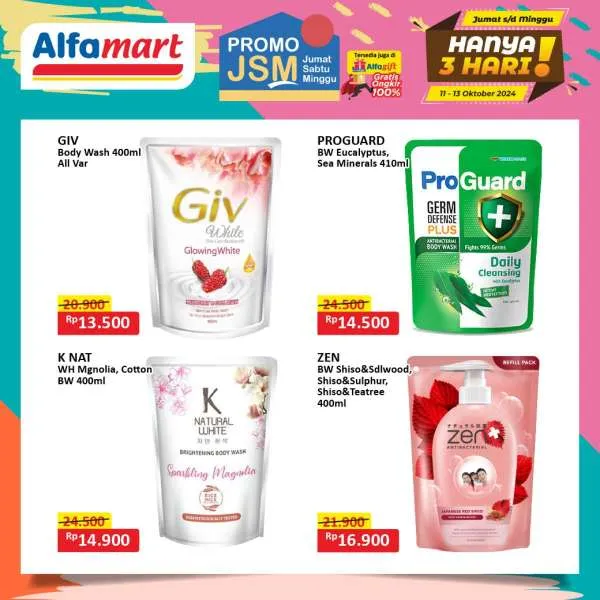 Promo JSM Alfamart Weekend 11-13 Oktober 2024